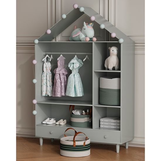 Корзина для хранения ciary, D30х30 см, бежевая/оливковая