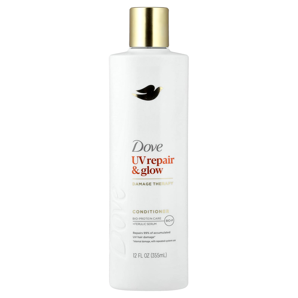 Dove, UV Repair & Glow, восстанавливающий кондиционер, 355 мл (12 жидк. унций)