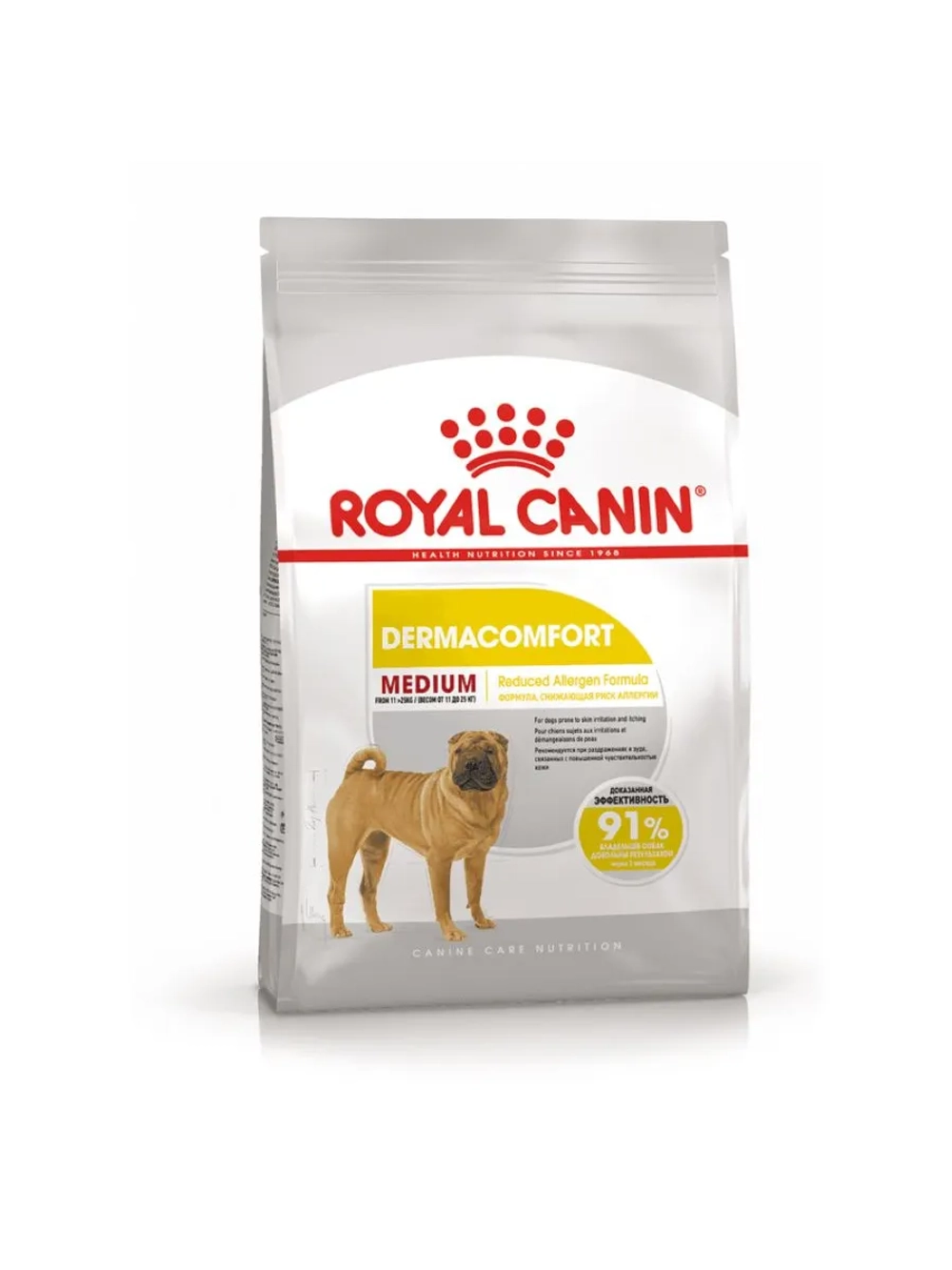 Medium Dermacomfort Корм для собак 3кг