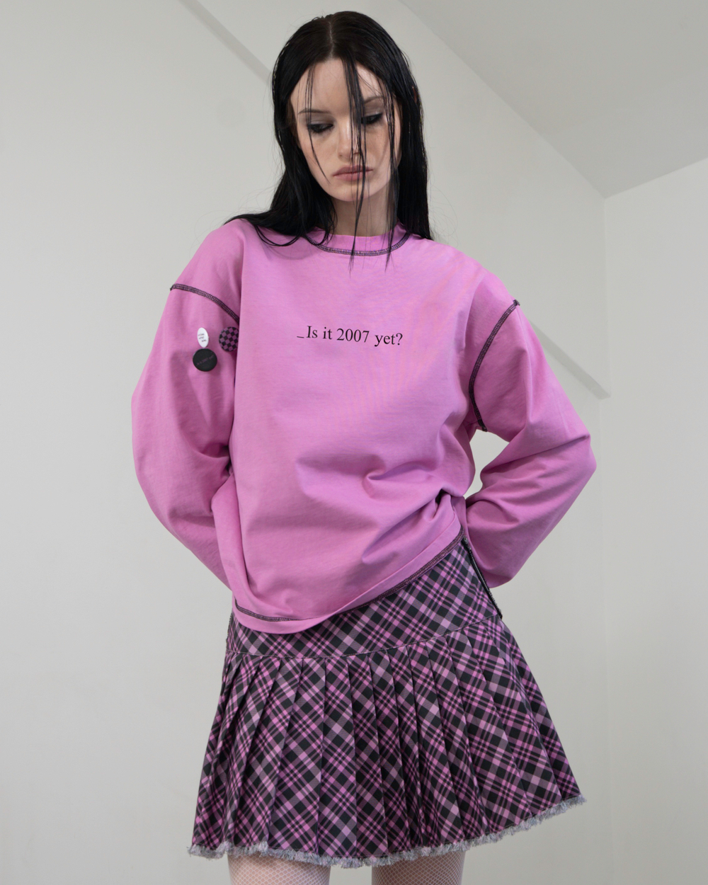 Лонгслив 2007 Pink