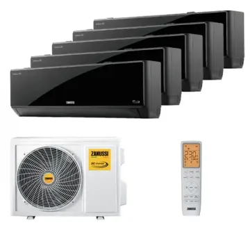 Мультисплит система на 5 комнат Zanussi ZACS/I-07 HB-BLACK FMI2/N8/In x 5 / ZACO/I-42 H5 FMI2/N8/Out