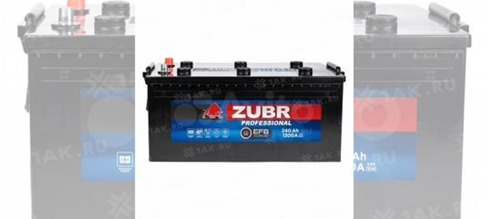 ZUBR Professional EFB 240Ah L+