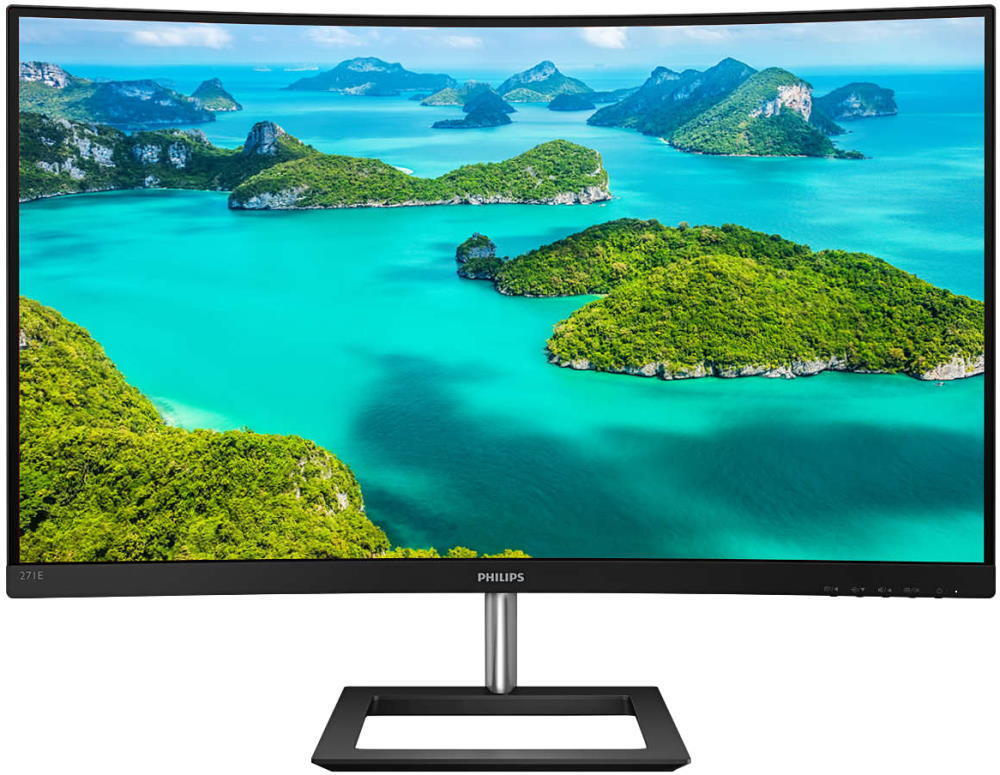 Монитор Philips 27;; 271E1CA/00 1920x1080 VA WLED 76Гц 4ms Curved VGA HDMI