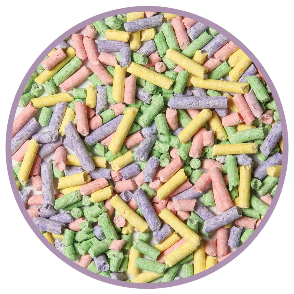 Наполнитель растительный комкующийся, 6л Cat Step Tofu Tutti Fruti