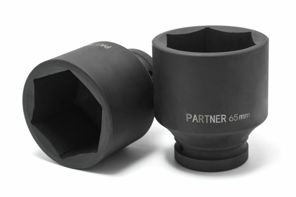 Головка ударная глубокая, 43мм (6гр) 1'' Partner PA-48510043