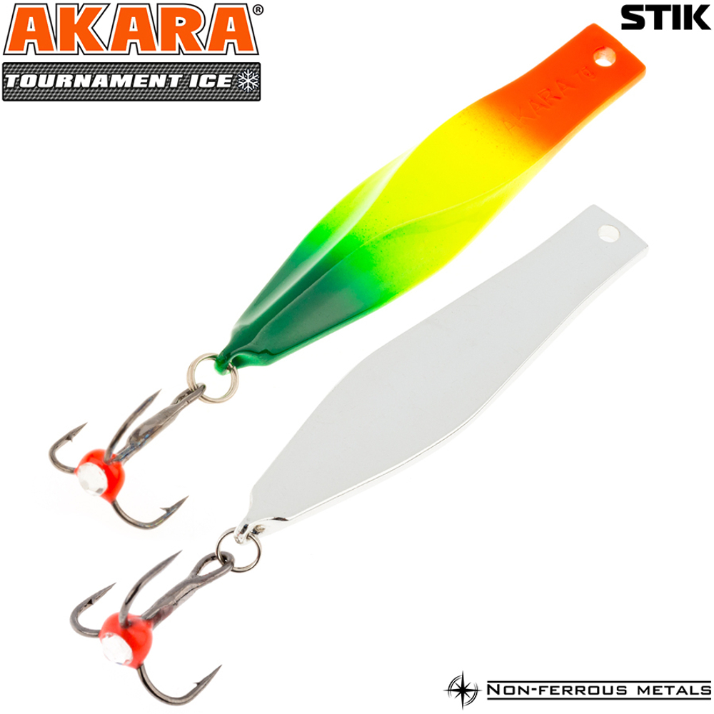 Блесна зимняя Akara Tournament Ice Stik 50 7 гр. 86 Sil