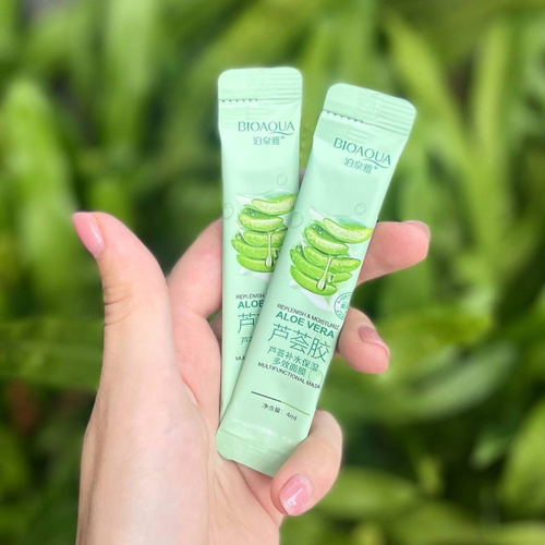 Маска для лица с алое вера Replenish and Moisturize Aloe Vera Multifunctional Mask Bioaqua