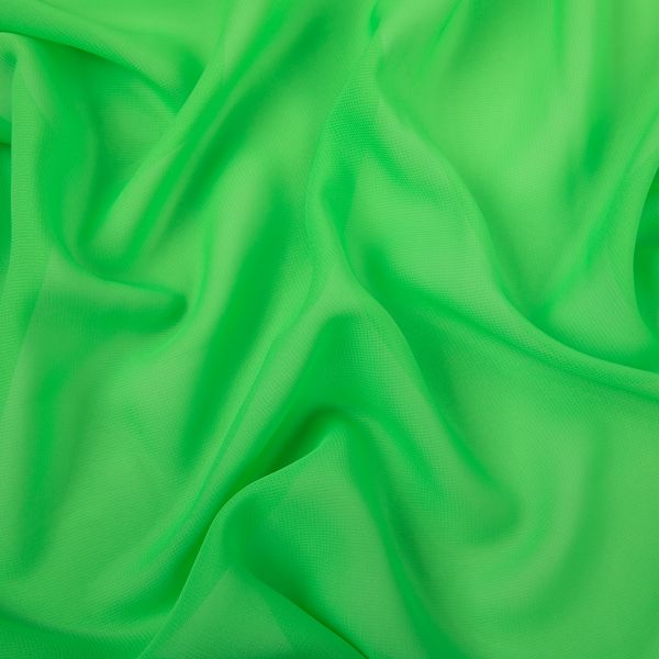 Ткань блузочная Poly Chiffon 84 г/м², 150х147 см, 23 яр.зеленый, Gamma PC-02