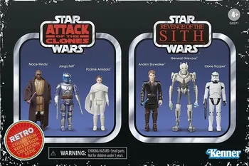 Набор фигурок Hasbro Star Wars The Retro Collection - Attack of the Clones Revenge of the Sith