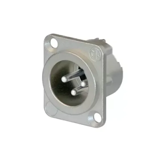 Neutrik NC3MD-LX панельный разъем XLR male с дополнительной защитой от RF помех