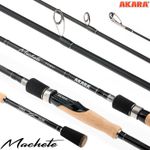 Спиннинг штекерный угольный Akara Machete (17-45) MH