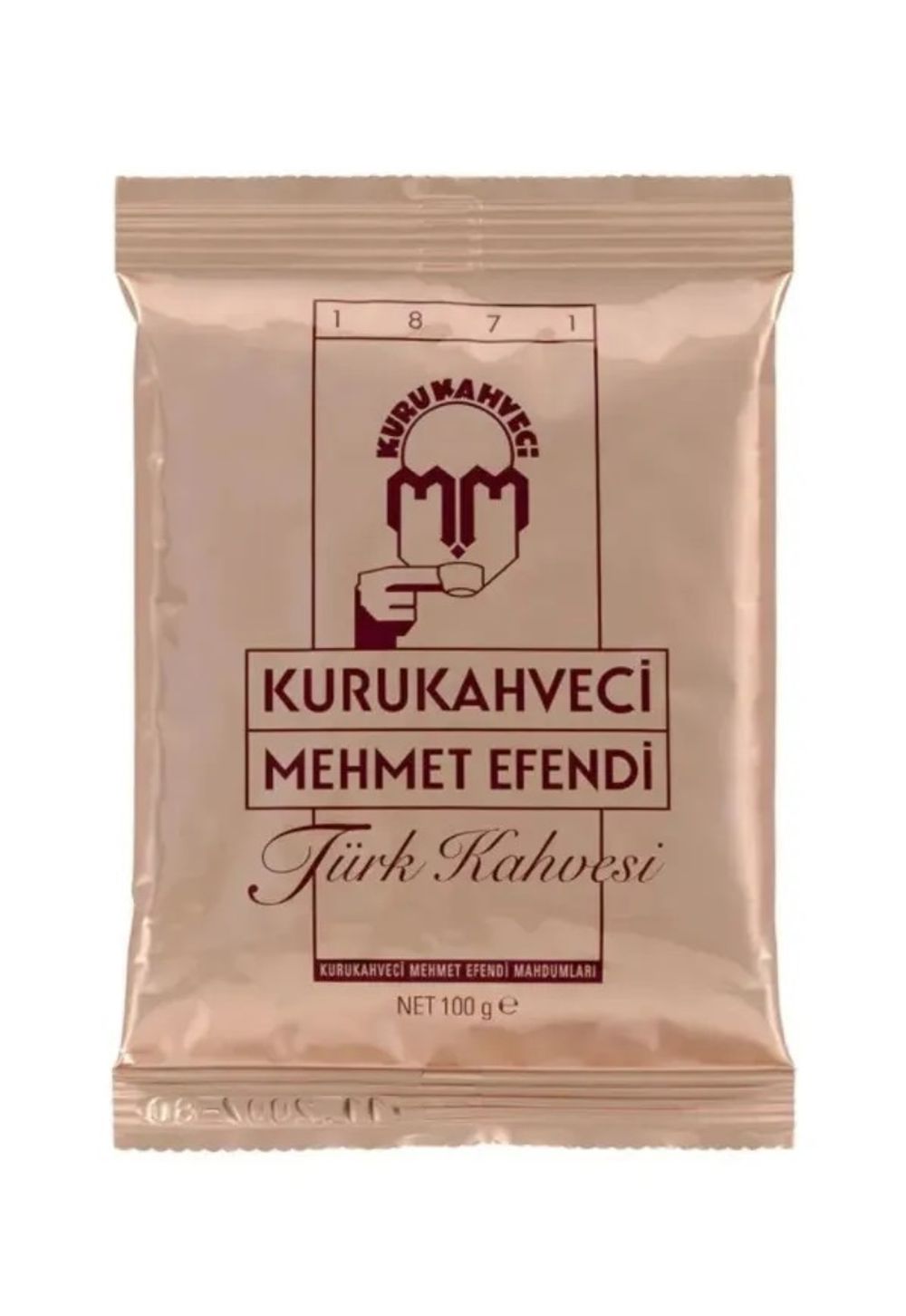 Кофе Мехмет Эфенди молотый по турецки пакет 100г