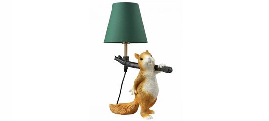 Настольная лампа 1*E14 6523/1T Moderni LN23 129 разноцветный Squirrel Lumion