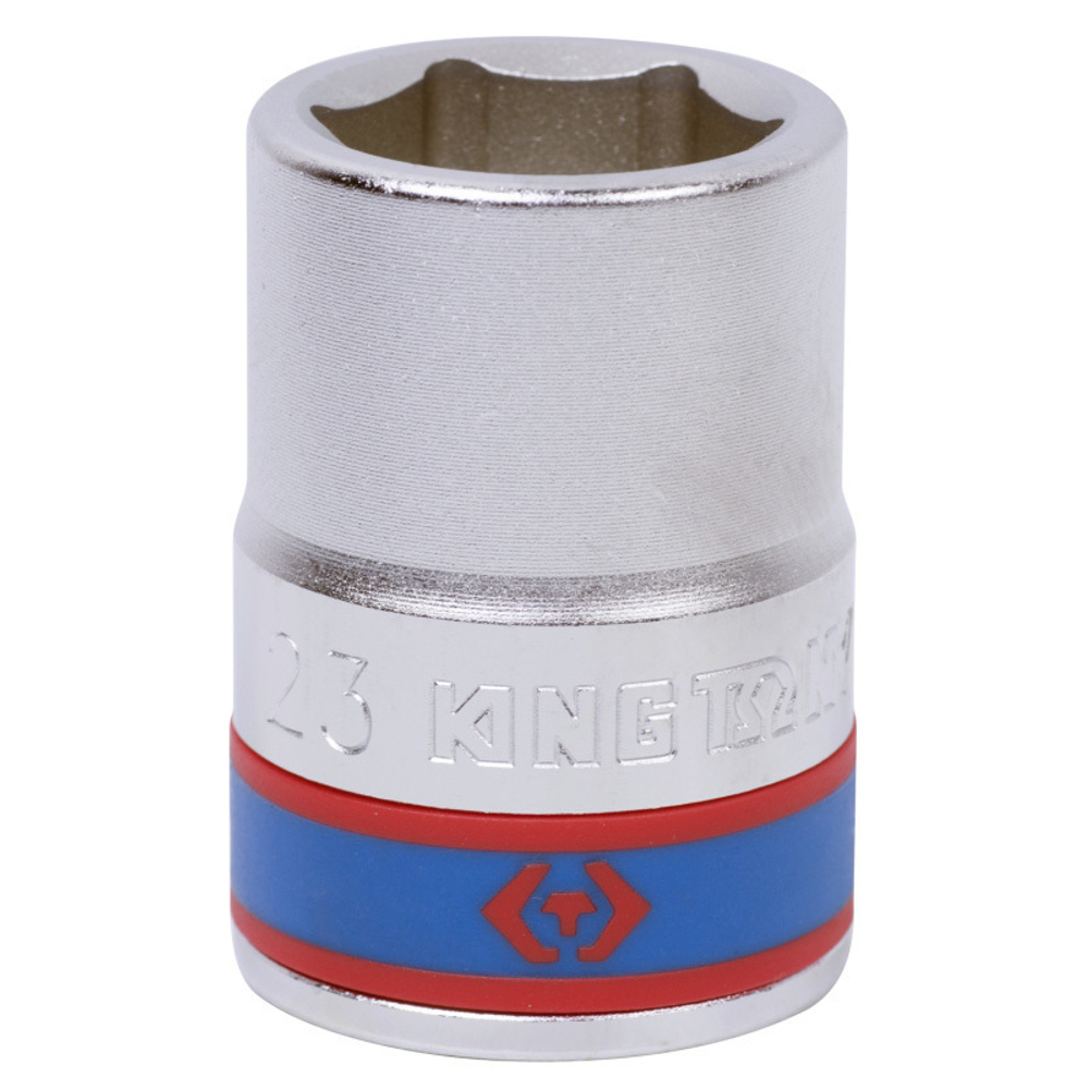Головка торцевая стандартная шестигранная 3/4", 23 мм KING TONY 633523M