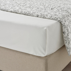 IKEA ULLVIDE  (ИКЕА УЛЛВИДЕ)  -  Простыня - белый 150x260 см