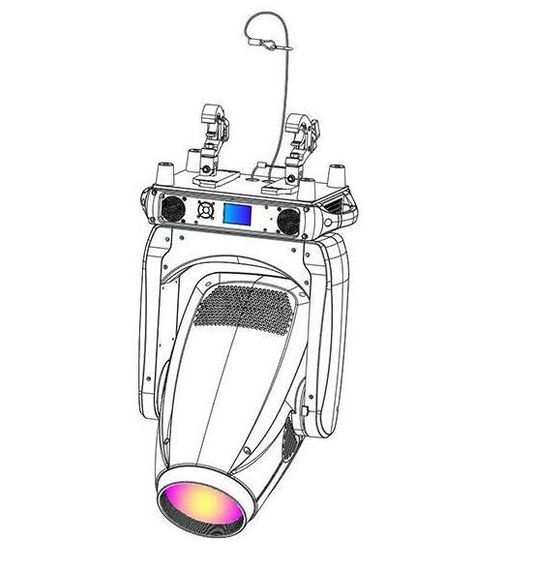 SILVER STAR PLUTO 1400 PROFILE вращающаяся голова