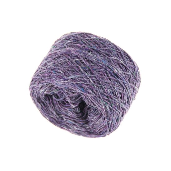 Пряжа 1/3.8 NM Soft Donegal, цвет 5582 Purle heart (100% шерсть мериноса)
