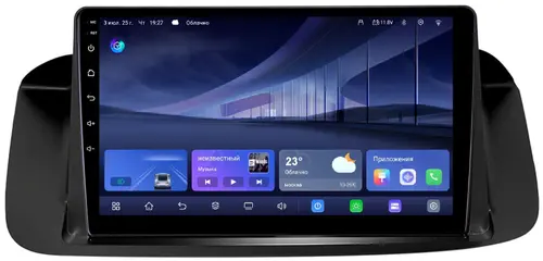 Магнитола для Honda Accord 2008-2012 (с усилителем, LZ) - Kuberg QLed, Android 14, TS105, Быстрейшая, CarPlay, SIM-слот