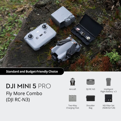 DJI Mini 5 Pro Fly More Combo (RC N3)