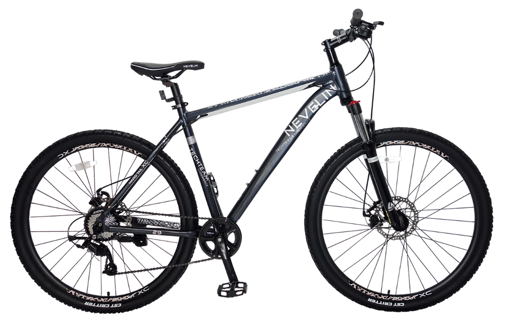 Велосипед TechTeam Nevelin 29"х18" серый