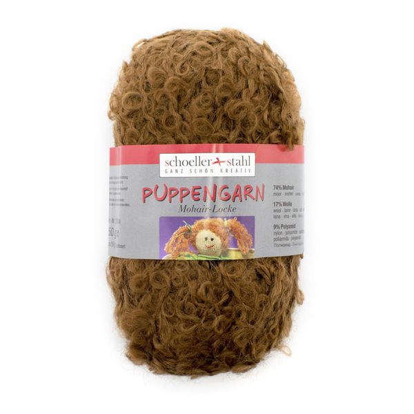 Пряжа Austermann (Аустерманн) Puppengarn / уп.10 мот. по 50 г, 50м, коричневый