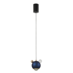 Подвесной светодиодный светильник Crystal Lux AMIGO SP LED BLUE