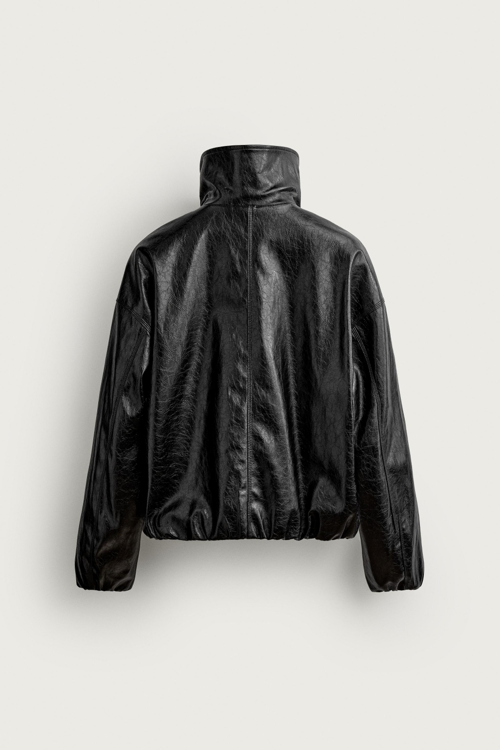 УКОРОЧЕННАЯ КУРТКА ИЗ ИСКУССТВЕННОЙ КОЖИ — ZARA · 3286/310