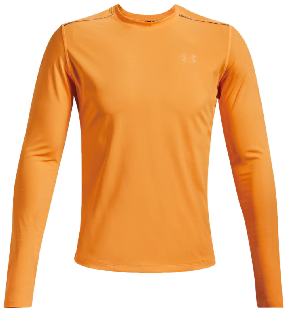 Мужская теннисная футболка теннисная Under Armour Men's Empowered Long Sleeve Crew - Оранжевый