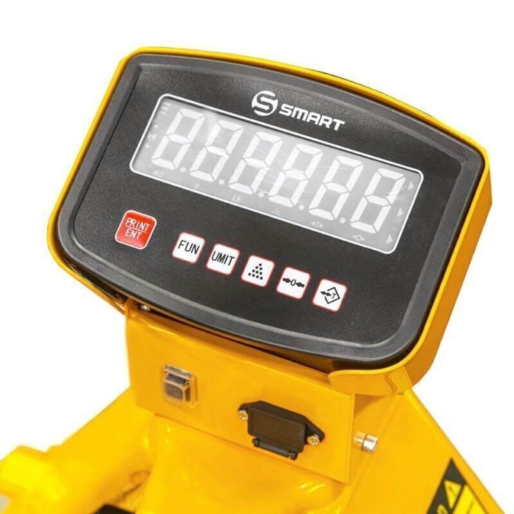 Гидравлическая тележка с весами BFC-SC-II (2000 кг, 1150х570 мм, PDP) SMARTLIFT (SMART)