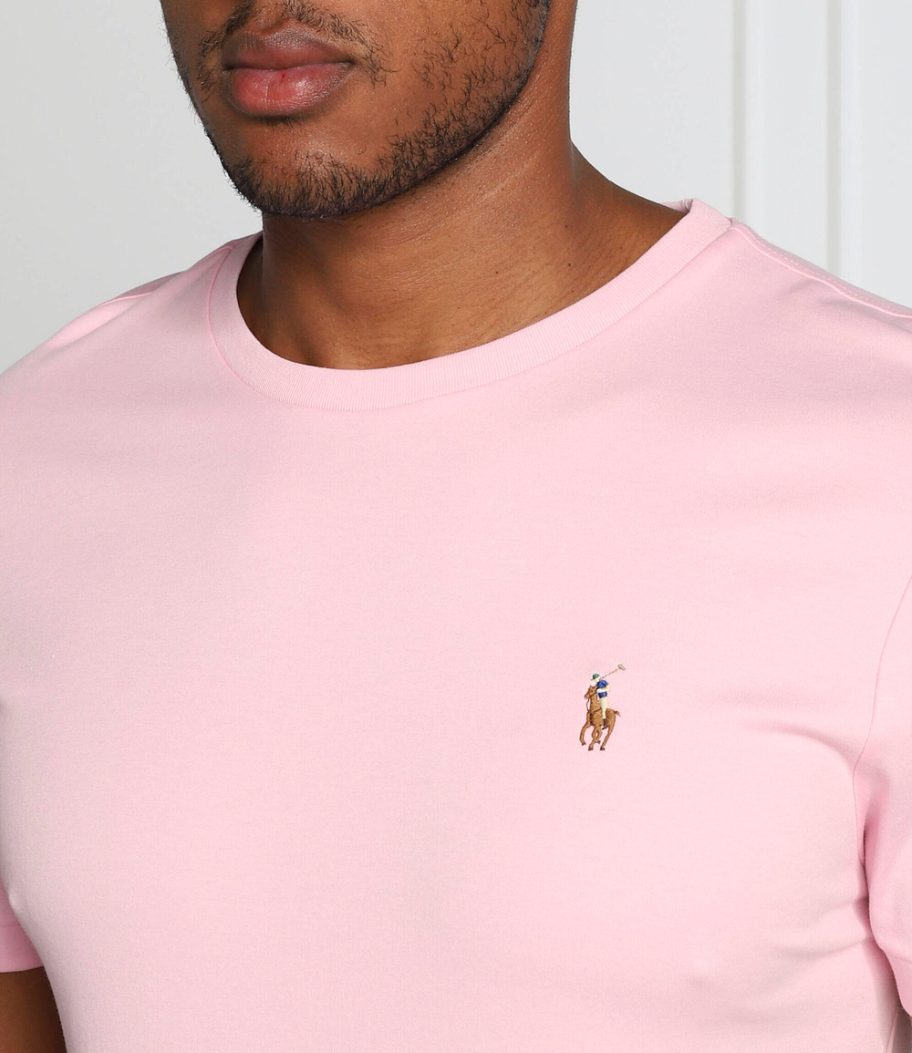 Футболка POLO RALPH LAUREN - розовый(710740727)