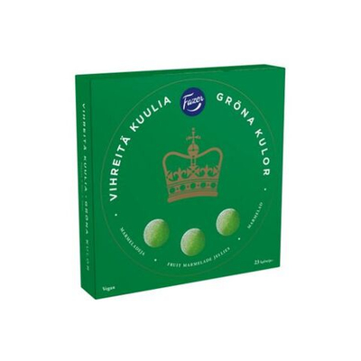 Fazer Мармелад Green Jellies грушевый вкус, сладкий подарок 500 г (из Финляндии)