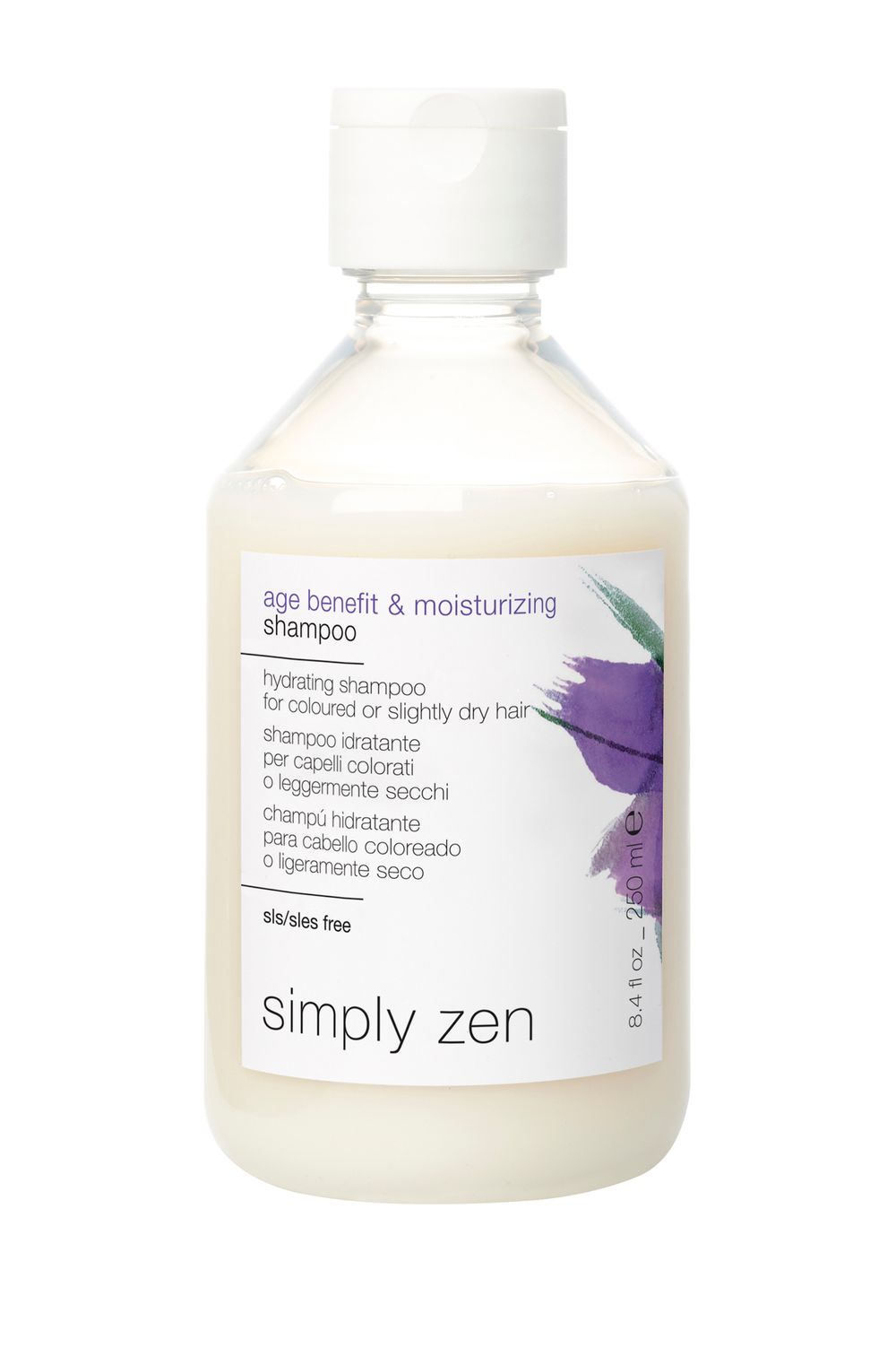 Simply Zen Age Benefit Moisturizing Shampoo 250 мл — увлажняющий антивозрастной шампунь