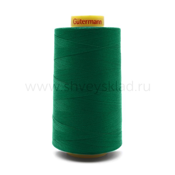 Нитка Gutermann Mara 120 (5000 метров), 1 боб., универсальная | 402 изумрудно-зеленый