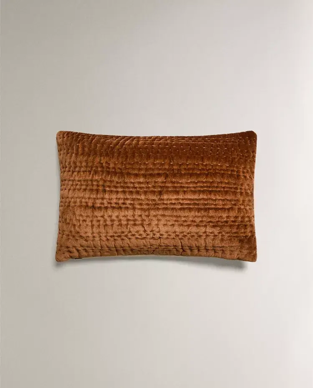 ZARA HOME НАВОЛОЧКА ДЛЯ ДЕКОРАТИВНОЙ ПОДУШКИ, КОРИЧНЕВЫЙ