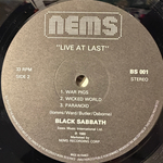 Black Sabbath - Live At Last (Франция 1980г.)