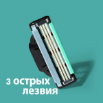 Станок Gillette Mach3 2 кассеты