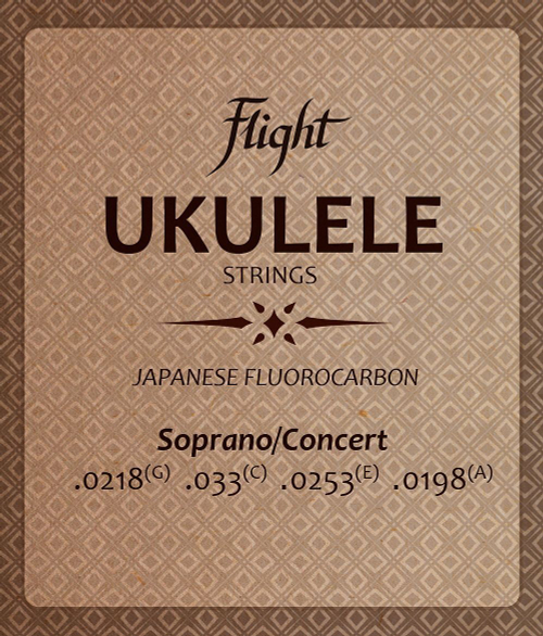 Струны для укулеле FLIGHT FUSSC-100 (прозрачные)