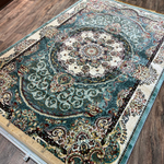 Турецкий ковер AMANA 5459A BLUE-CREAM