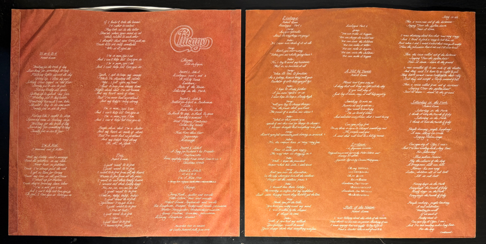 Chicago ‎– Chicago Live In Japan 2LP (Япония 1972г.)