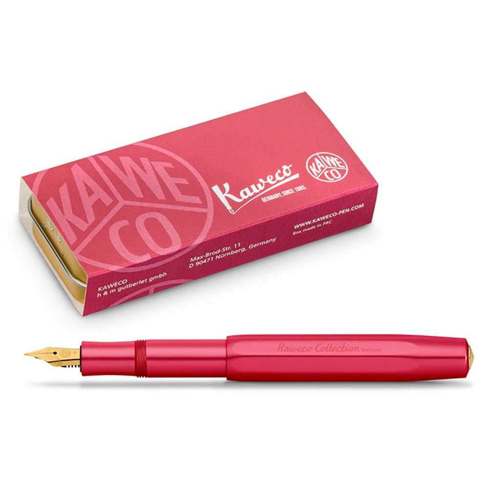 Перьевая ручка Kaweco AL Sport Collection Ruby с пером F (11000148) 6