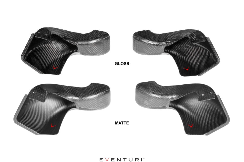 Воздухозаборники Eventuri BMW G8x M3/M4 Black Carbon Intake Scoop Set - Matte Carbon