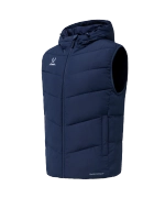 Жилет утепленный c капюшоном JÖGEL ESSENTIAL PerFormPROOF Padded Hooded Vest, темно-синий
