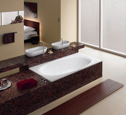 Ванна, серия ELLIPSO DUO, mod.230, размер 1900*1000*450, Easy clean, alpine white, без ножек
