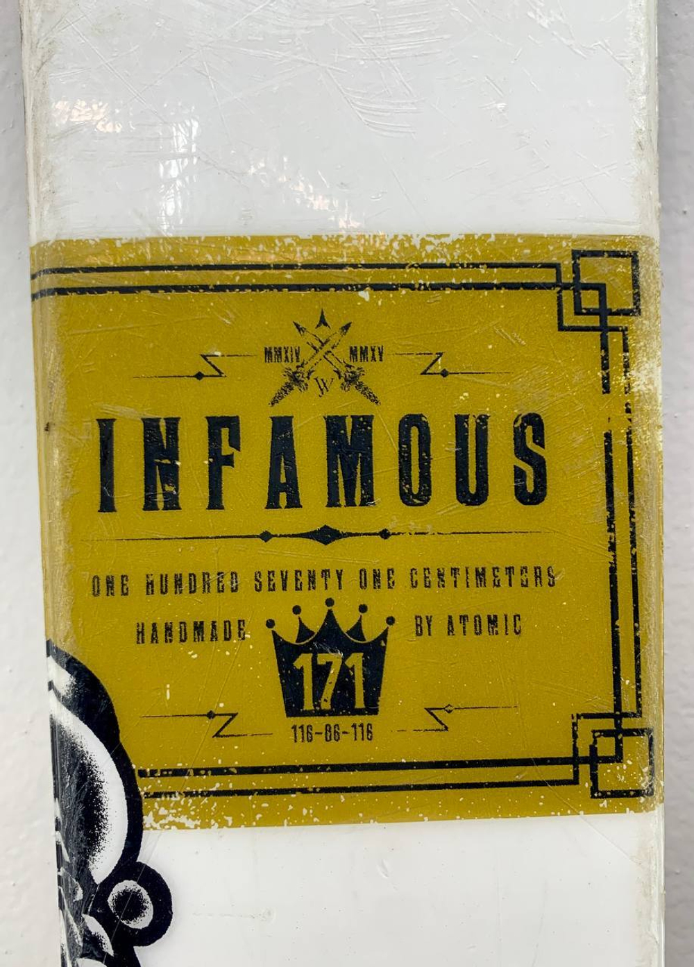 Горные лыжи Atomic Infamous 171