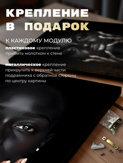 Картина модульная Dark 40х60*2шт.