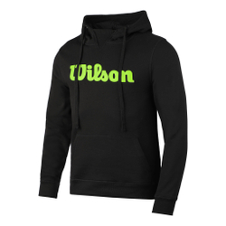 Мужская кофта теннисная Wilson Script Hoody Men - Black