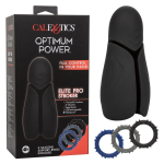 Высокотехнологичный мастурбатор Optimum Power Elite Pro Stroker (Цвет: черный)
