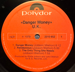 UK - Danger Money (Скандинавия 1979г.)
