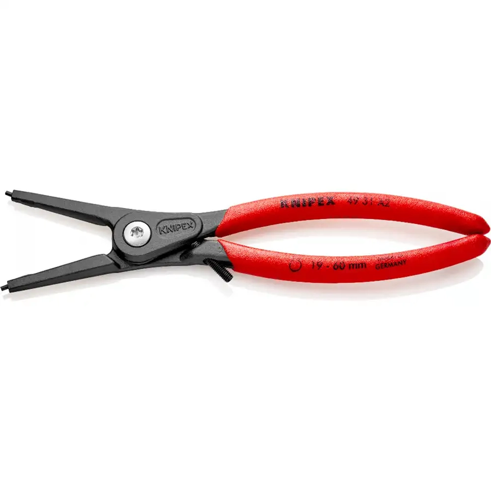Прецизионные щипцы для стопорных колец 180 мм Knipex 49 31 A2