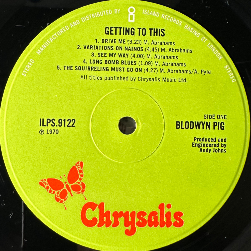 Blodwyn Pig - Getting To This (Англия 1971г.)